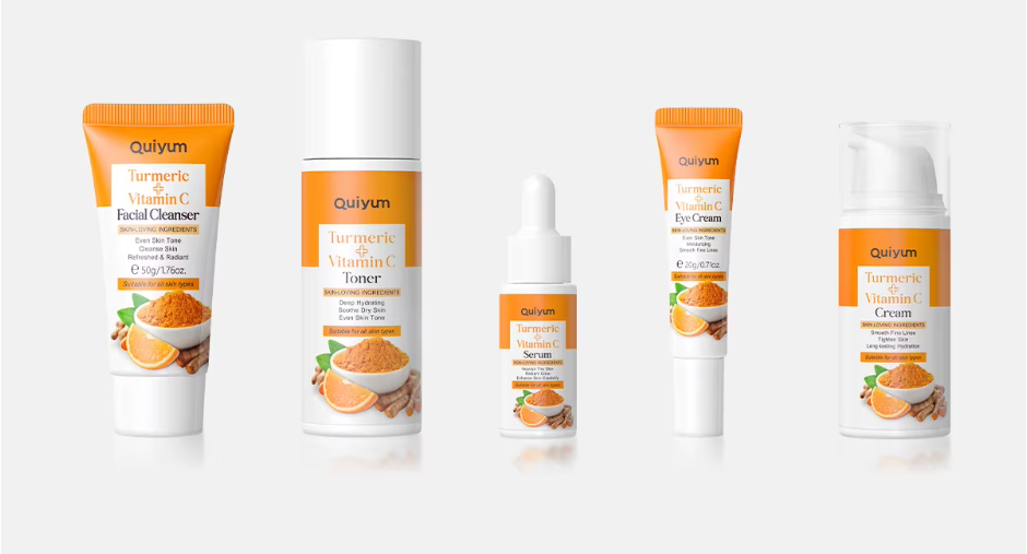 Coffret de soins visage au Curcuma et à la Vitamine C