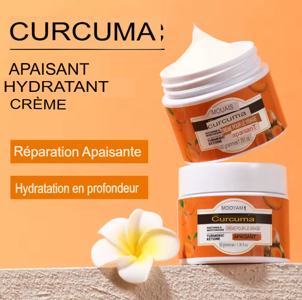Crème de visage au curcuma