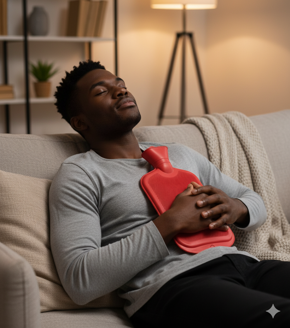 ❤️ Bouillotte Rouge Vif: Chaleur, Confort et Bien-être au quotidien