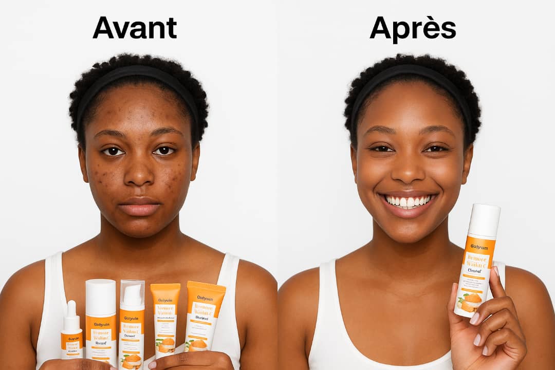 Coffret de soins visage au Curcuma et à la Vitamine C